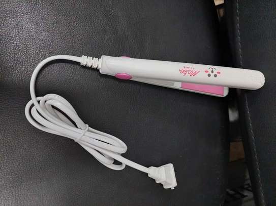 Mini Electric Hair Straightener Flat iron image 1