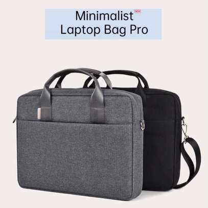 WIWU Minimalist Laptop Bag 14 inch Black/Gray image 1