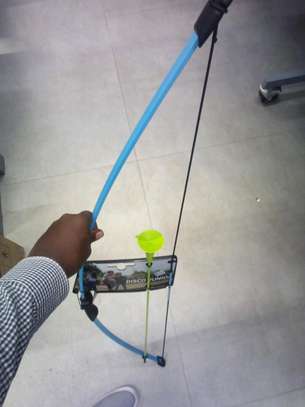 Junior and kids Archery Bow with Suction cup Arrow blue image 5