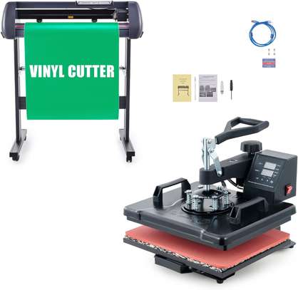 Heat Press and Vinyl Cutter Combo for Home Business image 2