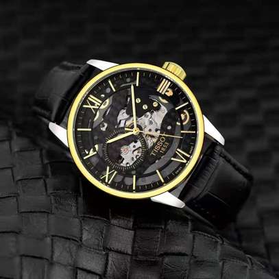 Premium Tissot Automatic 7AAA Men Royal  Watch Black image 1