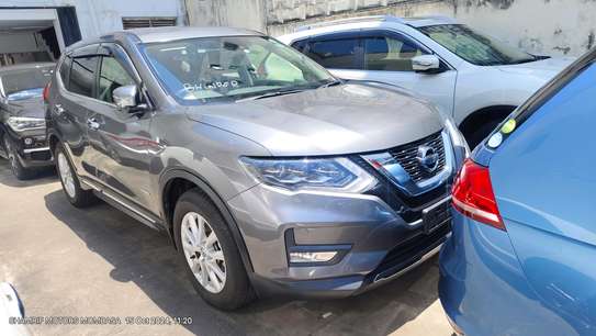 Nissan X-trail hybrid 2018 grey 4wd image 1