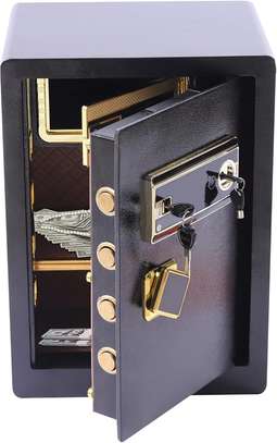 Office Safe: Brown 55kg Fireproof Home Office Safe image 7