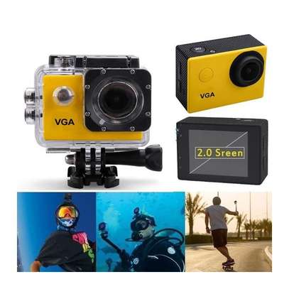 Action Camera + 32gb SD - Waterproof Black image 2