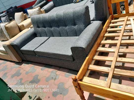 Grey 3seater sofa set on sell call image 1