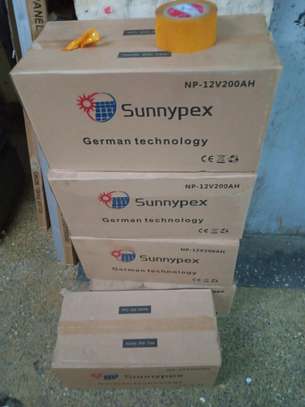 Solar battery 200Ah sunnypex image 1