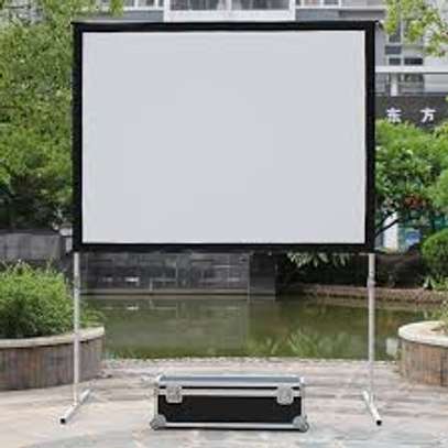 REAR/FRONT PROJECTION SCREEN image 1