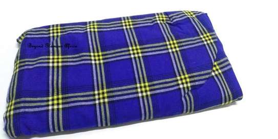 Royal Blue maasai shuka image 1