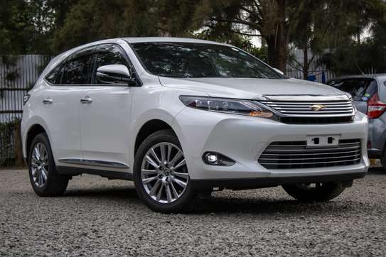 TOYOTA HARRIER PEARL 2016 MODEL SUNROOF LEATHER image 2