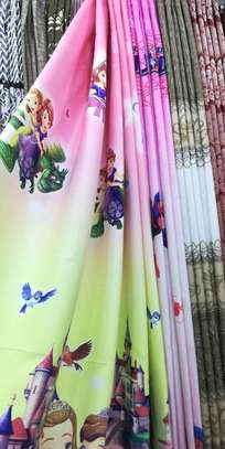 Cute adorable animated themed curtains for kids image 3