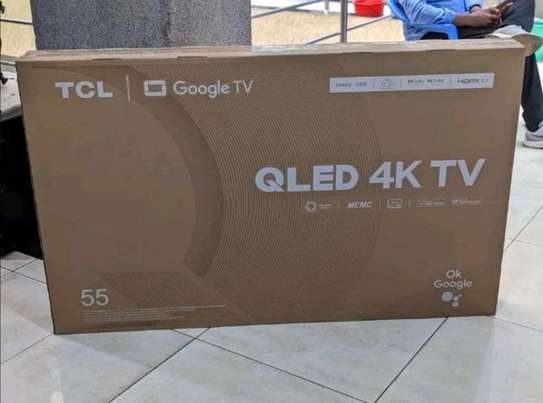 55 TCL Qled UHD Frameless Google Television image 1