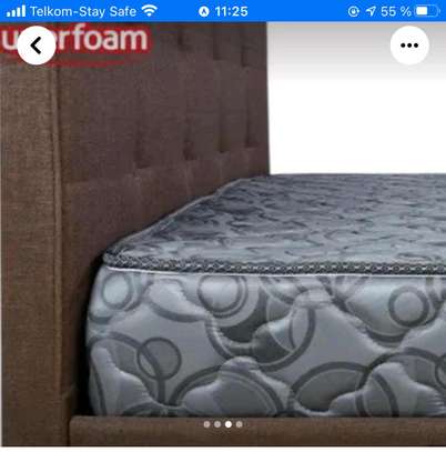 King size!10inch6x6 HD quilted mattress we deliver today image 3