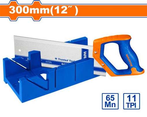 WHW2112 Mitre box and back saw set image 2