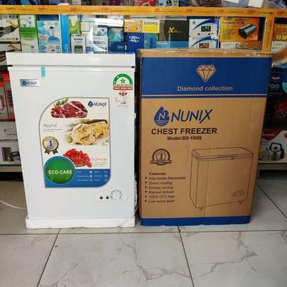 Nunix Chest Freezer 100L Brand New High Quality image 3