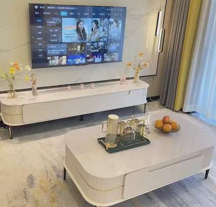 TV STAND: White Nice Tv Stand image 3