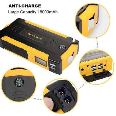 Car Battery Power Bank Jump Starter With Air Compressor image 4