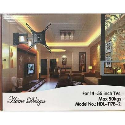 3D LCD/LED/Curved TV SWIVEL WALL BRACKET 14"-55 image 3