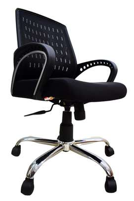 Ergonomic mid-back office seat image 6