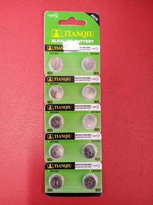 AG10 LR1130H Button Cell Coin Alkaline Battery. image 1