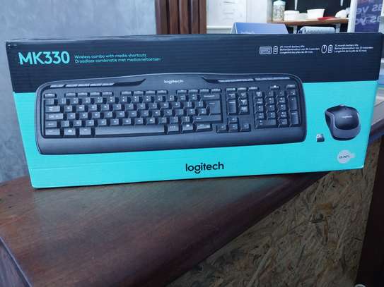 Logitech Wireless Keyboard & Mouse MK330 image 1