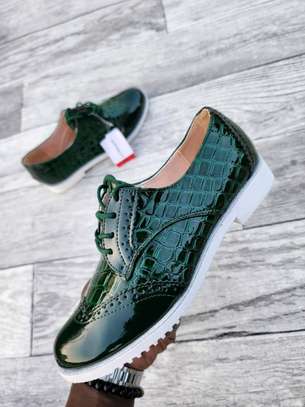 White sole brogues image 5