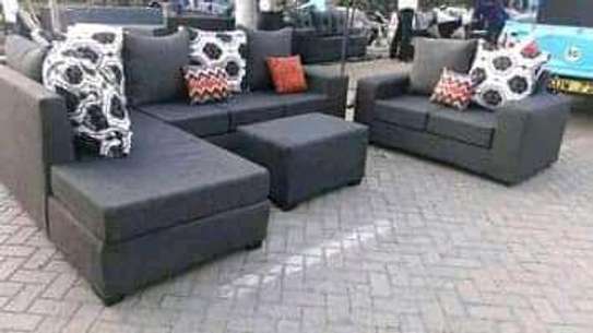 Sofa set made by hand wood and good quality material image 8