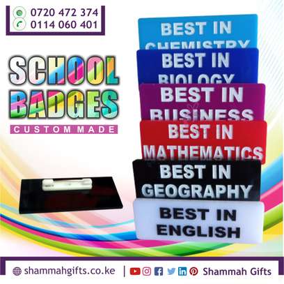 SCHOOL BADGES - Custom made image 1