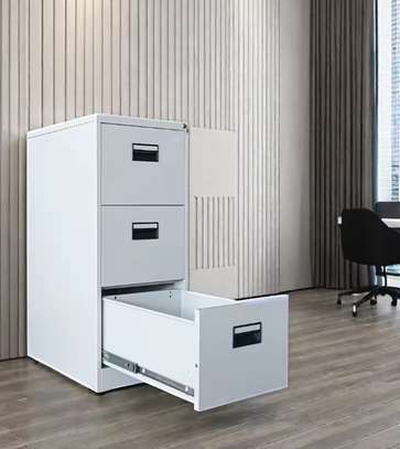 Office Cabinet: Modern Vertical Steel Cabinet image 1