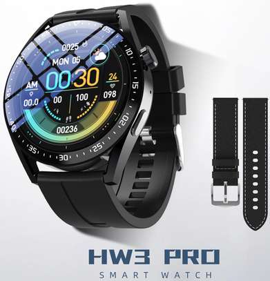 HW3 Pro Round Smart Watch Health Sports Bracelet image 1