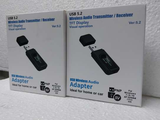Bluetooth 5.0 Transmitter Receiver 2 in 1 USB Portable Adptr image 3