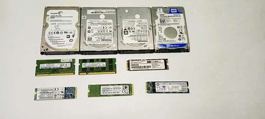 Laptop's harddisk,sdd and rams available image 4