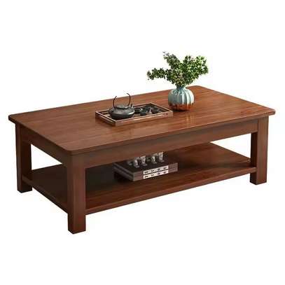 Wooden Mahogany Coffee Table image 2