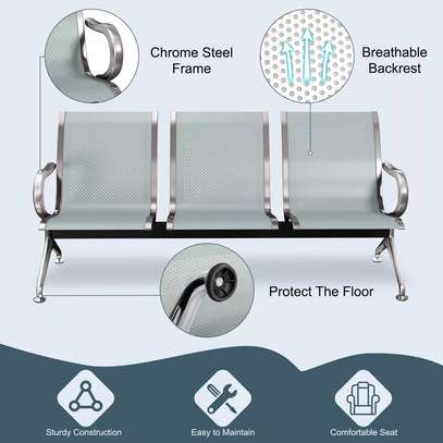 Office Chair: 3-Link Non padded seat image 3