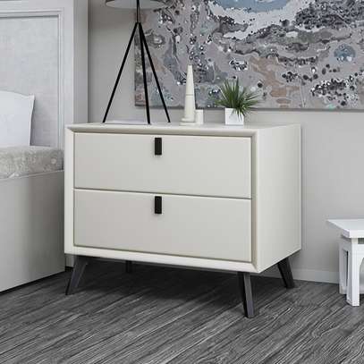 Classic Design Bedroom Nightstand –Modern Bedside Table image 6
