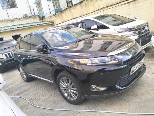 Toyota Harrier premier black 2015 image 6