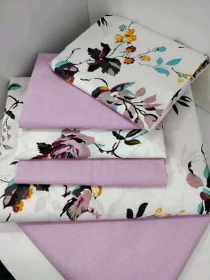 Cotton bedsheets with four pillow cases image 8
