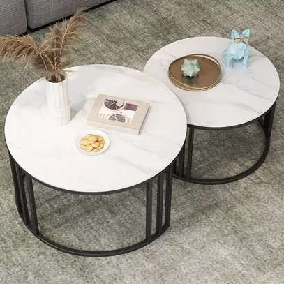 MARBLE NESTING TABLES image 3