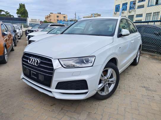 Audi Q3 Quattro S-line 2017 white image 1