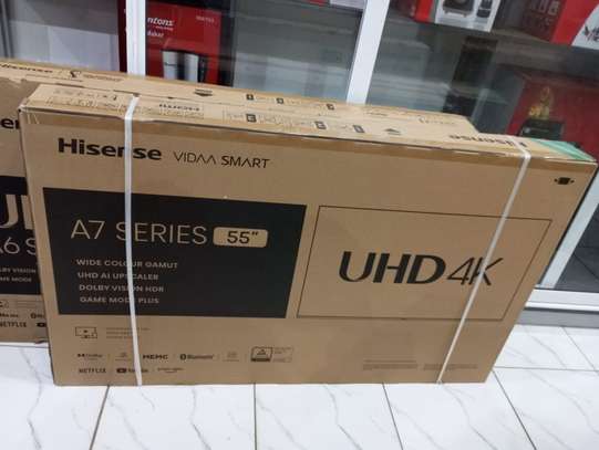 Hisense 55A7G 55 inch 4K UHD HDR Smart LED TV image 1