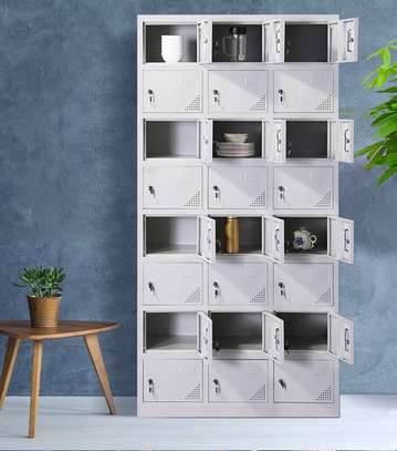 Office Cabinet : 15-Door Steel Locker image 2