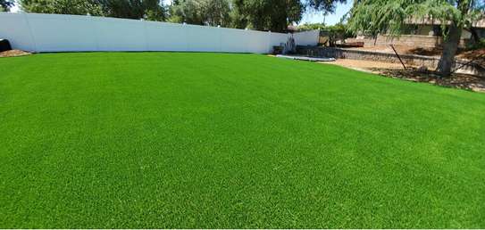WATERPROOF SYNTHETIC GREEN GRASS CARPET image 1