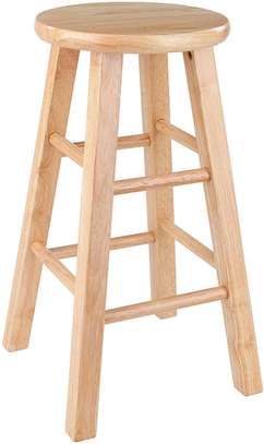 Wooden executive bar stool image 1