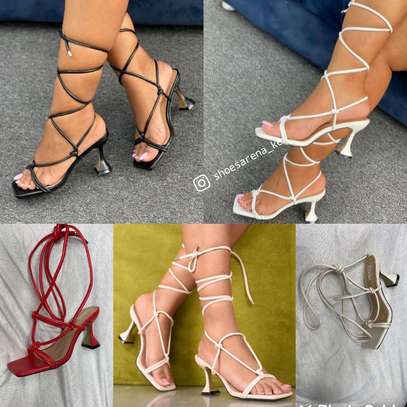 Amazing strappy heels image 1