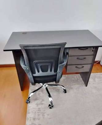 Office chair with desk image 1