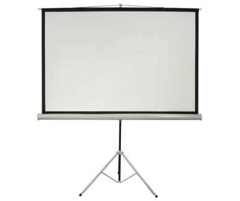 60*60 inch tripod projection screen image 2