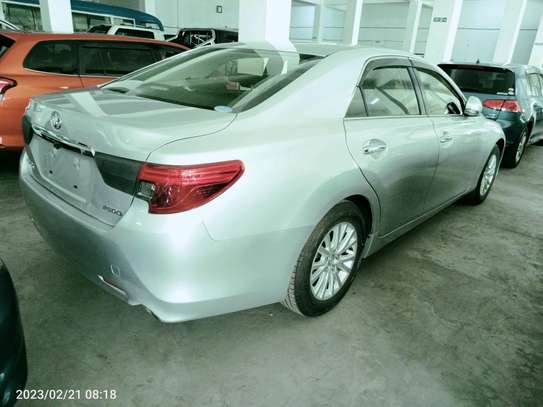 Toyota Mark X silver image 2