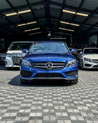 Mercedes Benz C200 Blue 2018 image 1