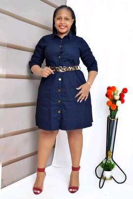 Outstanding denim dress image 2