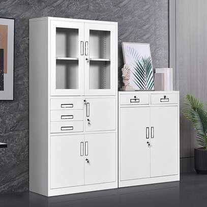Steel Office Cabinet With Safe Box image 3