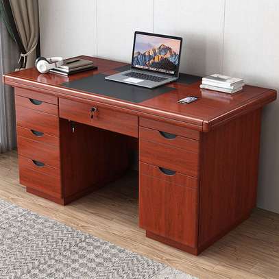 1400mm executive office desk with drawers image 3